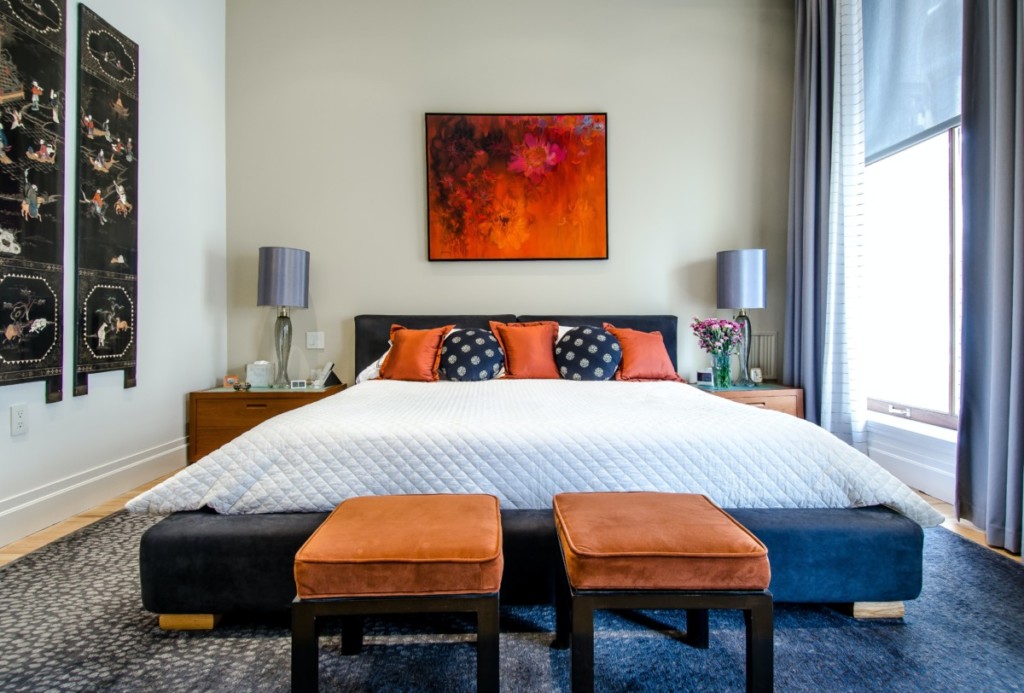 A clean bedroom will help reduce your indoor allergies