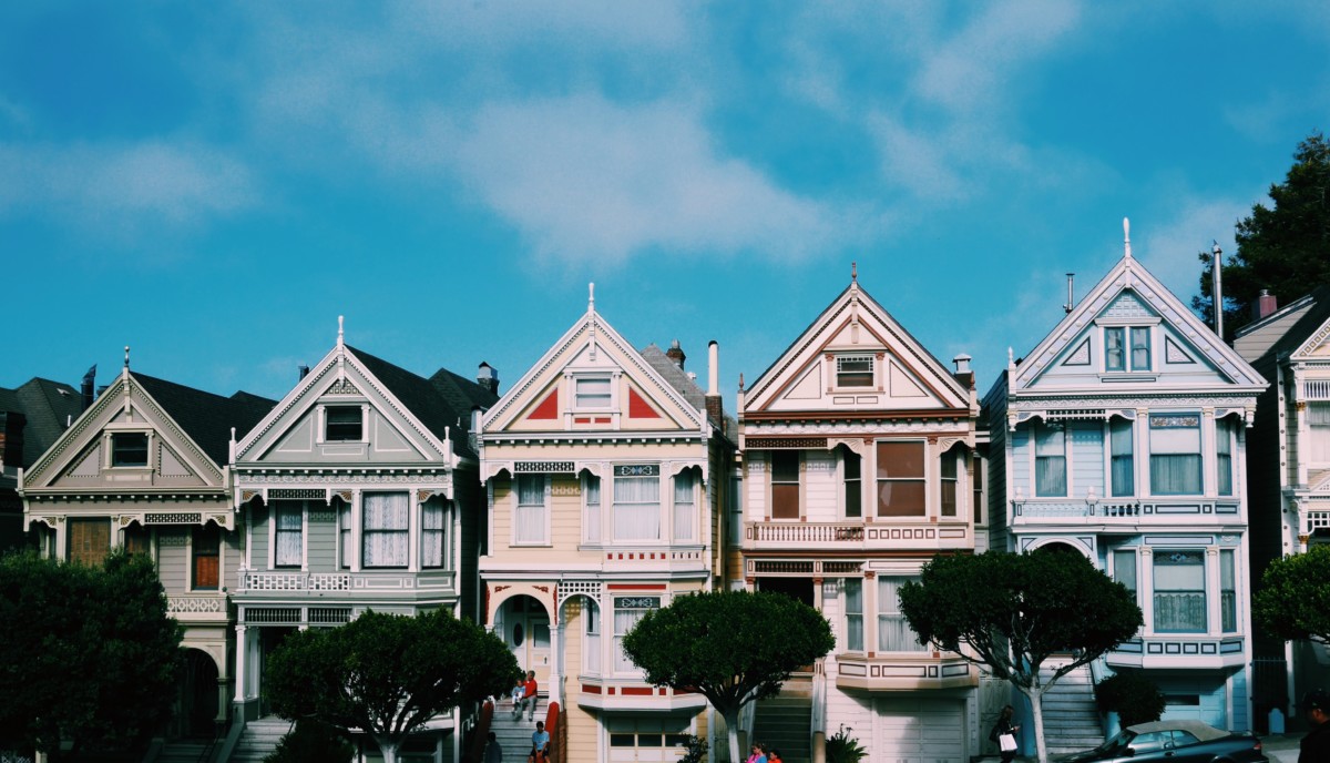 victorian style painted ladies
