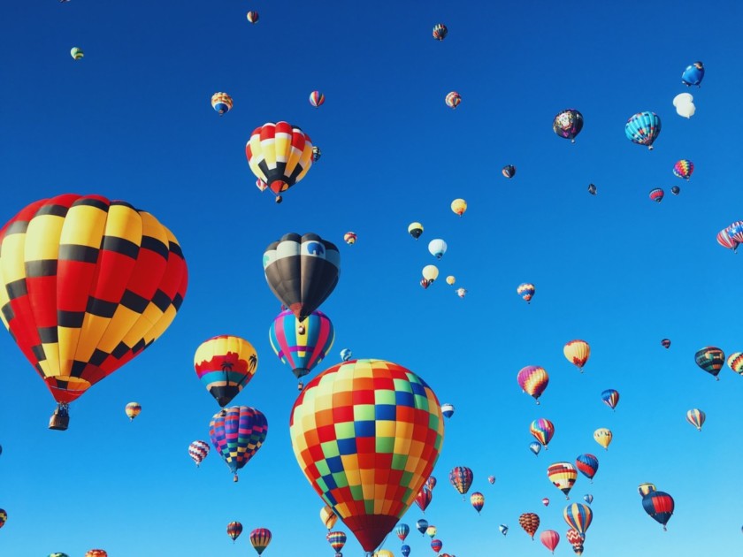 One reason to move to New Mexico is the hot air balloon festival